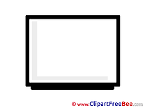 TV free printable Cliparts and Images