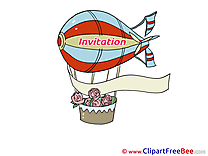 Aerostat Invitations Greeting Cards