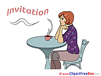 Coffee Wishes Invitations free eCards