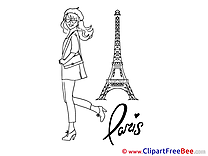 Eiffel Tower Invitations free eCards download