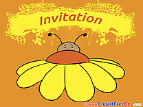 Insect Invitations free eCards download