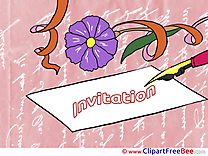 Letter Postcards Invitations for free