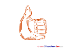 Clipart Thumbs up free Images