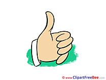 Clipart Thumbs up Illustrations