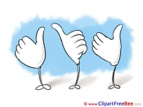 Download Clipart Thumbs up Cliparts