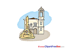 Madrid Cathedral Pics download Illustration
