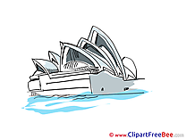 Opera Sydney Clipart free Image download