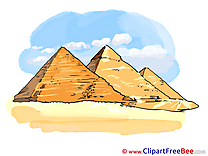 Pyramids free printable Cliparts and Images
