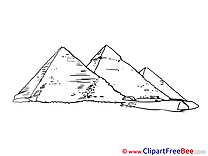 Pyramids Pics download Illustration