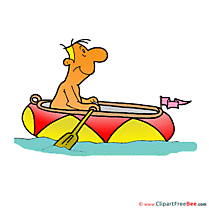 Rubber Boat Clipart free Image download