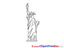 Statue of Liberty Pics download Illustration