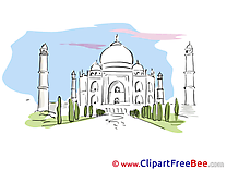 Taj Mahal free Illustration download