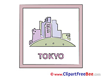 Tokyo Japan Clipart free Illustrations