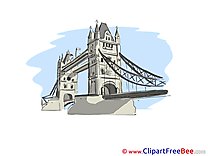 Tower Bridge London Pics printable Cliparts