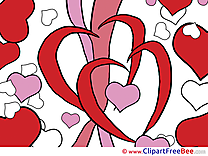 Hearts Pics Valentine's Day Illustration