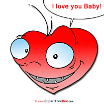 I Love You Heart free Illustration Valentine's Day