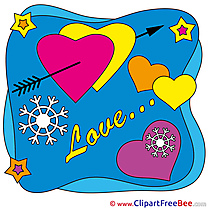 Stars Hearts Pics Valentine's Day free Cliparts