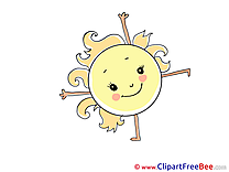 Acrobat Sun download printable Illustrations