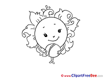 Ball Sun Weather Clipart free Image download