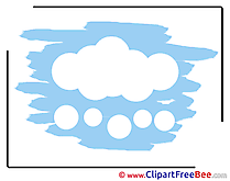 Blue Sky Cloud free printable Cliparts and Images
