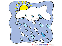 Drops Rain Cloud download Clip Art for free