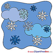 Snowflakes Clouds Winter Images download free Cliparts