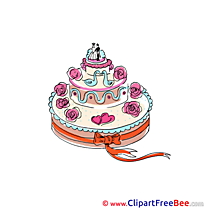 Pics Wedding Cake Illustration