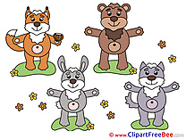 Animals Clipart free Illustrations