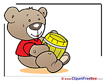 Honey Bear Pics download Illustration