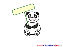 Panda free Illustration download