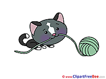 Threads Cat Pics printable Cliparts