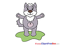 Wolf Clipart free Image download